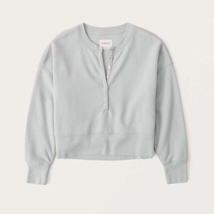 Abercrombie & Fitch 90s Sharkbite Henley